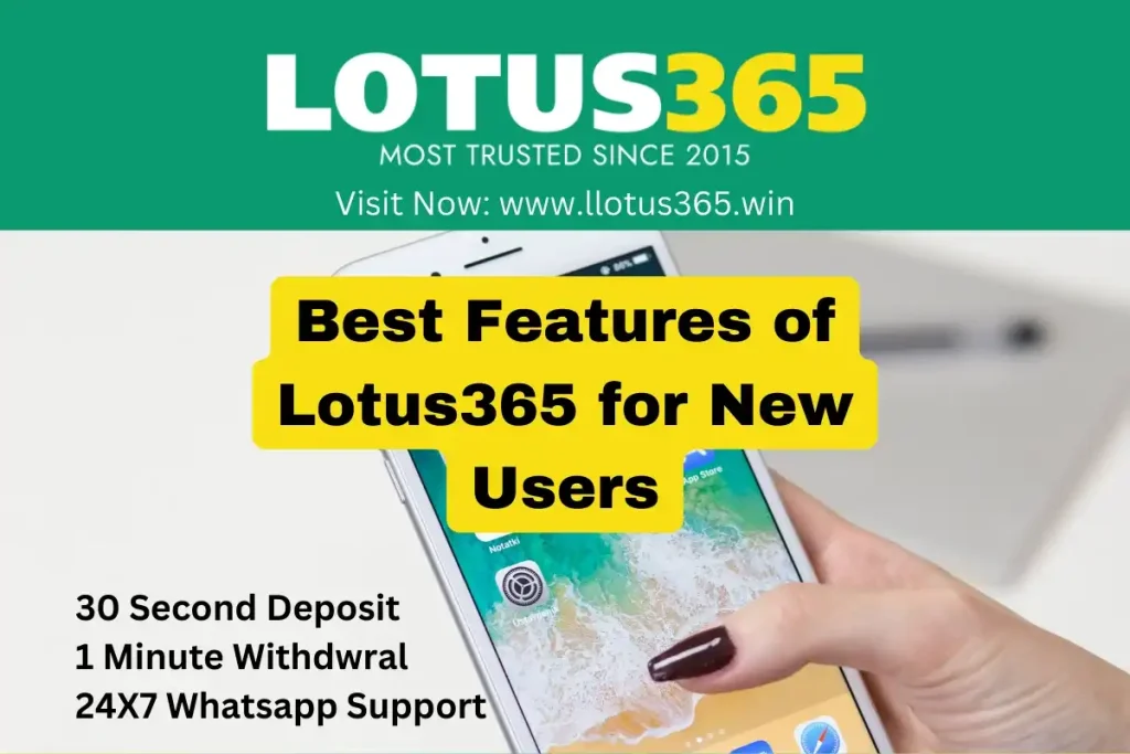 Best Features of Lotus365 for New Users