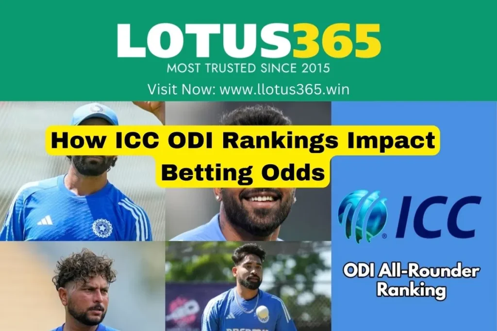 Understanding ICC ODI Rankings in Cricket Betting