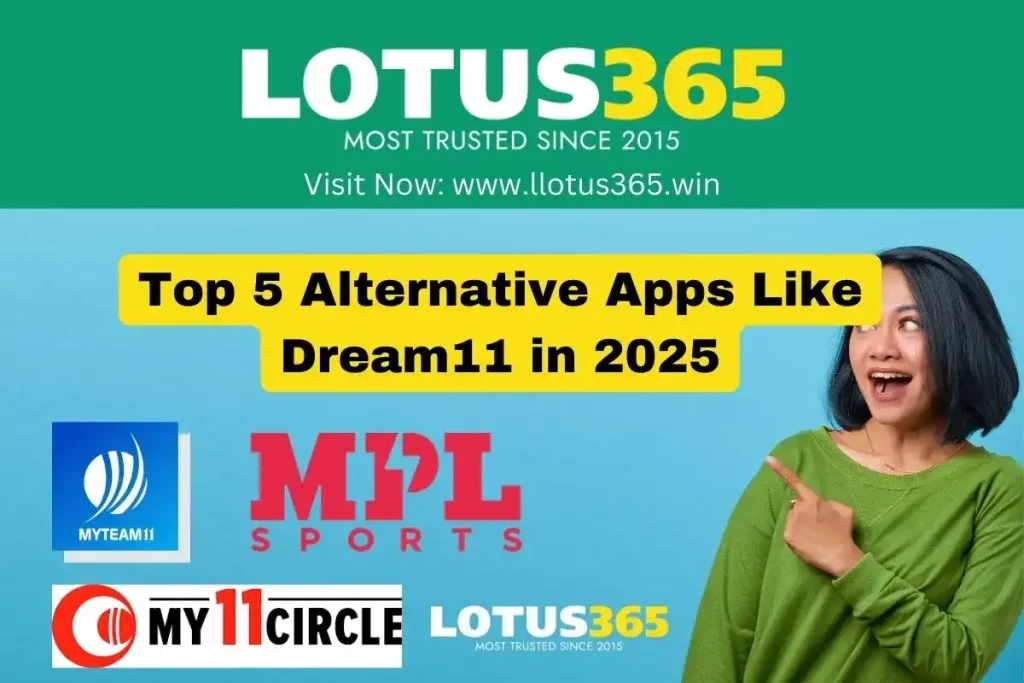 Top 5 Alternative Apps Like Dream11 in 2025