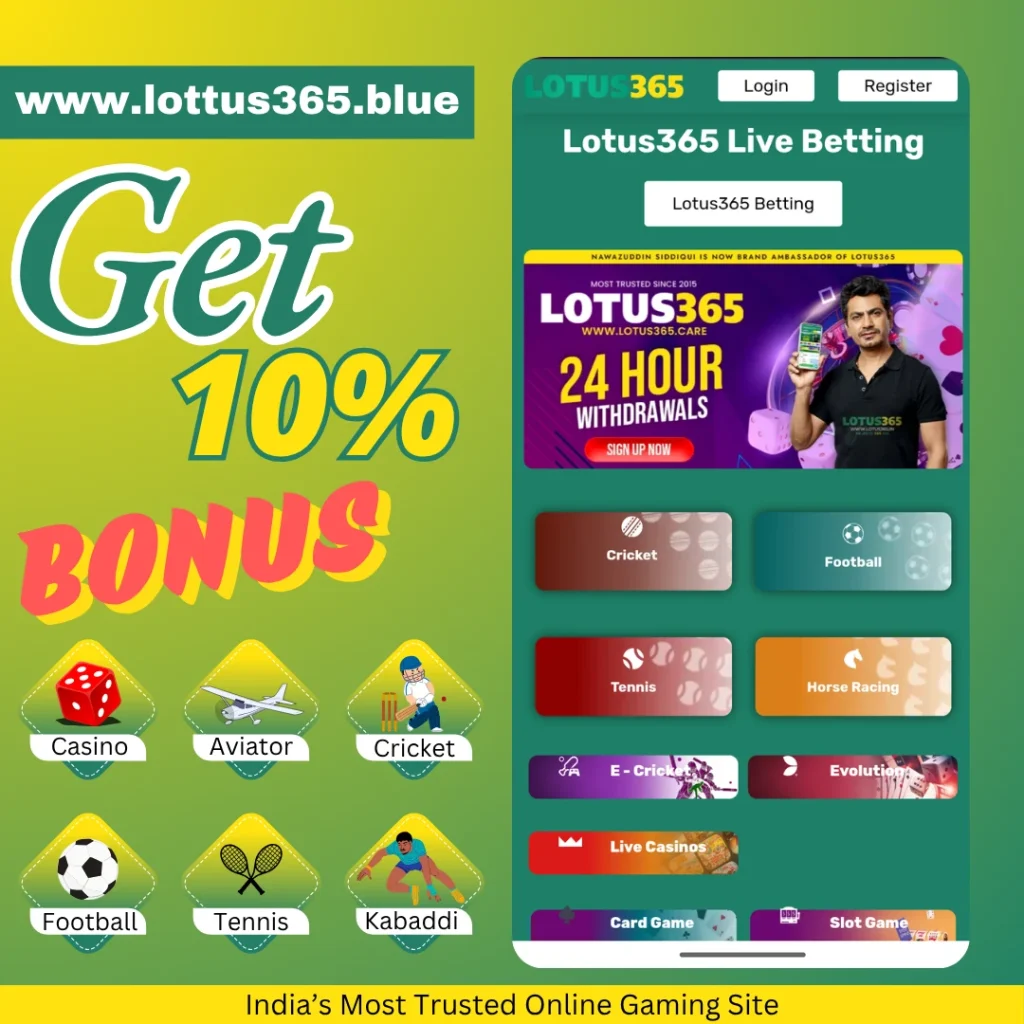 Lotus365 Online: Best Sports & Casino Betting Site