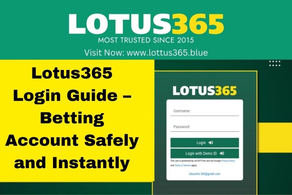 Lotus365 Login Guide